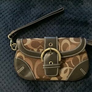 Coach Factory wristlet